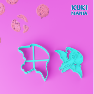 Cute dino v3 damga kurabiye kalıbı