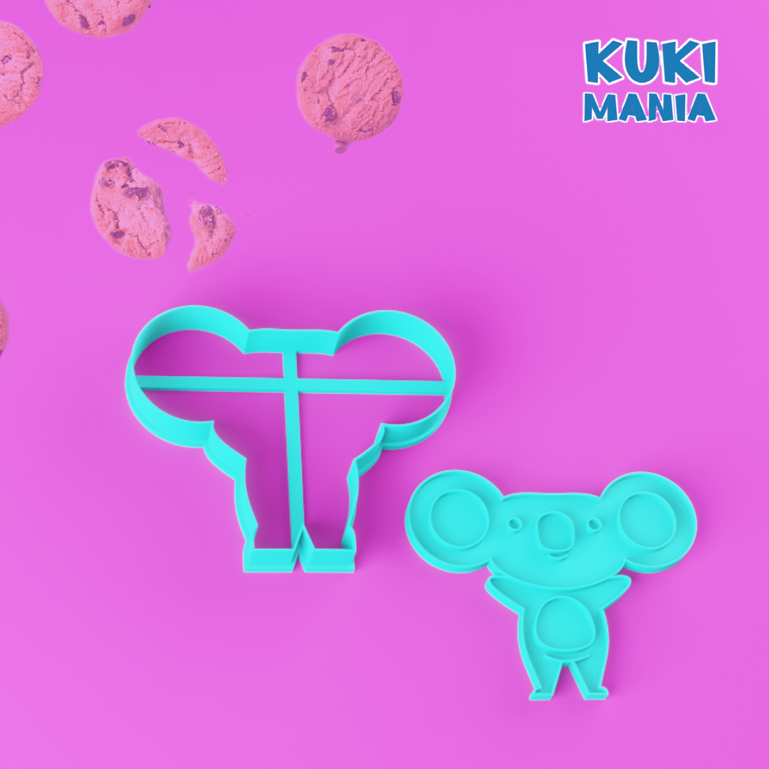 Koala damga kurabiye kalıbı