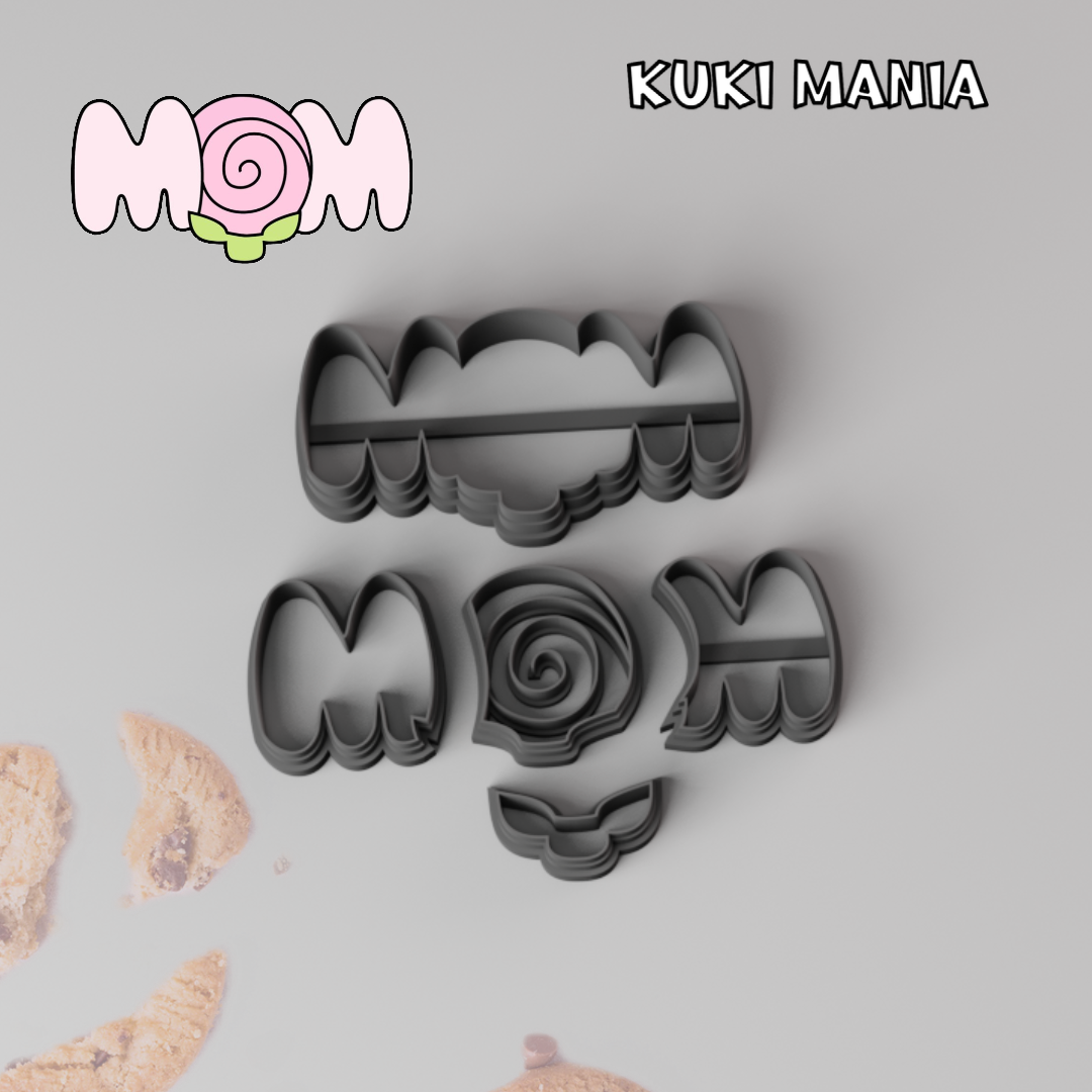 MOM parçalı kurabiye kalıbı