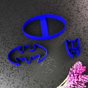batman kurabiye kalıp seti