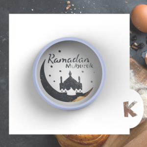 ramadan mubarek stencil